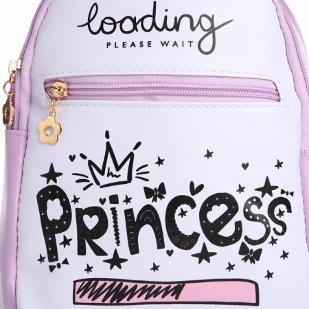 Baby backpack on lightning, lilac color-5