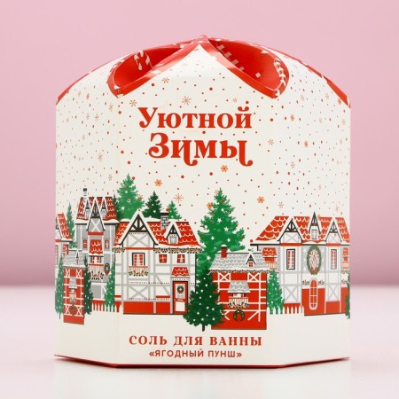 New Year. Bath salt "Fairy Tale!", 300 g, aroma of berry punch-3