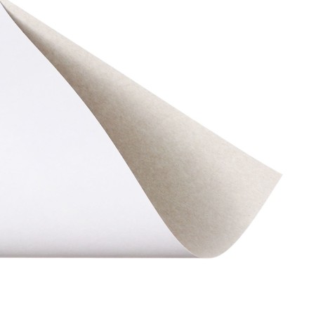 White cardboard A4, 8 sheets "Bear", coated, density 240 g/m2-4