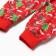 Pajamas for a boy, red color, height 86 cm