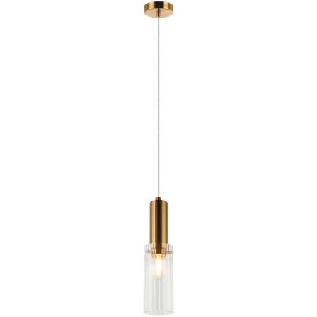 Suspension lamp Wunder 1xe14 40W, size 8x8x35-150 cm, bronze color
