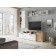 Hinged shelf Albero 1500x184x220 white