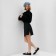 Female blouse minku: enjoy color Black, river 44