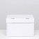A4 storage box, white, 32.5 x 23.5 x 23.5