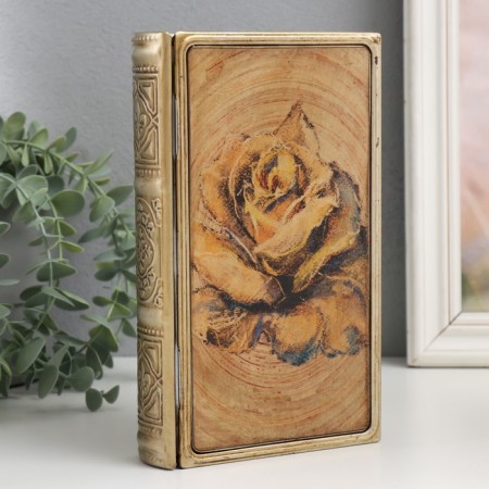Broke-Broke Metal, leatherette "Budo Rose" 20x12x4 cm