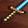 Souvenir weapons made of wood sword Paladin "Pixel", 37 cm mix