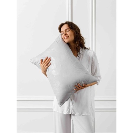 Guten Morgen Charlotte Pearl pillow, size 50x70 cm, color gray color