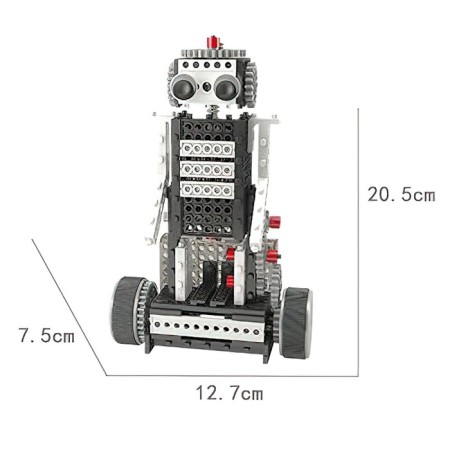 Radio-controlled designer "Robot reconnaissance", 4 in 1, 254 details-4