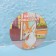 Corgi mirror, d = 7 cm, multi -colored