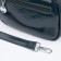 Bag Cross-Bodi with a zipper, green color