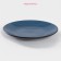 Board ceramic dining shade "Gloss", d = 26 cm, blue color