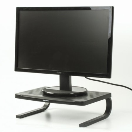 BRAUBERG office equipment stand, 370x260x115 mm, metal base, black, 512666-1