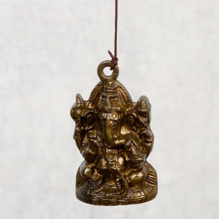 Wind Music Metal "Ganesha" 4 tubes, 5 bells 65 cm-4
