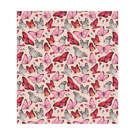 A set of napkins for setting the table "Spring butterflies", rectangular, size 32x46 cm, 4 pcs-2