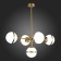 Suspension lamp ST LUCE. SL1157.303.05. Arbe. 5x40 W, E14, 105x63x55 cm, bronze color