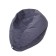 Mear-bag “Pear” is small, diameter 70 cm, height 90 cm, blueberry color, velor