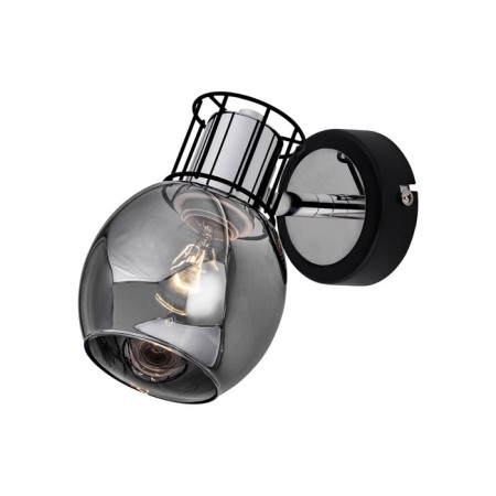 Wall lamp 1x40W E14, size 11x20.5x17 cm