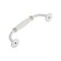 PC176WW/GP handle, m/o 96 mm, white with gold, 4 pcs TMP