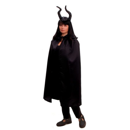 Carnival costume "Sorceress" headgear, raincoat, 120 cm-1