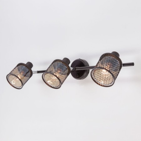 Sconces Citilux "Robin" CL535635, 45x25 cm, 3x40W, E14, brown color-1