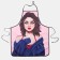 Apron Ethel Love Life "Cutie" 70x80cm, 100%PE