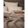 Texrepublic blanket, size 140x200 cm, brown color