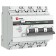 The circuit breaker automatic differential current 4P (3p+N) C 32A 30a type AC 4.5ka AD-32 Protection 270V Electron. Proxima EKF DA32-32-30-4P-PRO