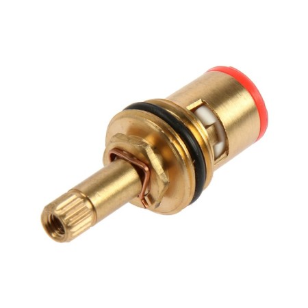Zein Kran-Buks, 1/2 ", rod 8*20 slots, rotation angle 90 degrees, brass, ceramics