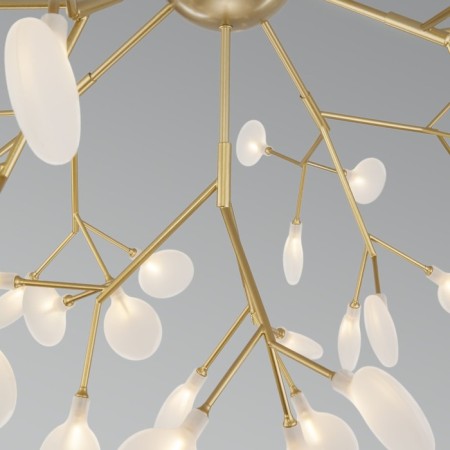 Smart ceiling lamp Foglia, 3W, G4, 75.5x75.52.5 cm-3
