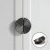 Furniture handle Cappio m/o = 64, graphite color