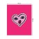 The tablecloth "Heart", rectangular, oxford, size 145x180 cm