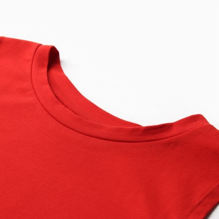 T -shirt female, red color, size 44 (m)-4