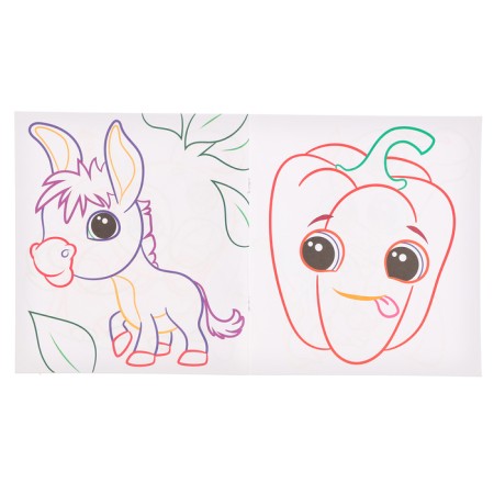 Coloring "from a puppy", with colored contours-4