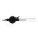 Winter fishing rod, handle foam 130 mm long, HFB-5B