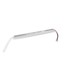 Power supply Led Strip 220211, 72W, 1.8x1.8x17.5 cm, silver color