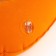 Pillow inflatable "capybara", orange color