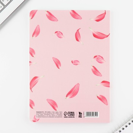 Diary A5+, 100 l. Soft region. SOFT-Tach "Pink"-5