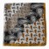 Women's scarf minku rr 70*70 cm, col. mustard