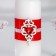 Field hearth "Prague", 10x19, white-red