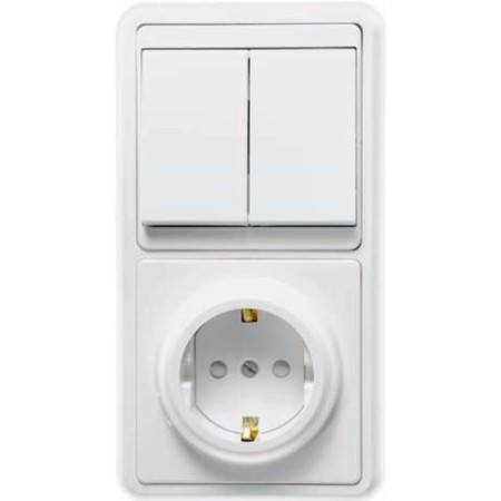 Block "Kuntsevo" 5835 BKVR-035 "Bella", 2 keys, euro zoom, white color
