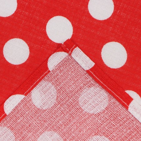 Towel 35x60cm peas, red, waffle, 120 g/m2, cotton 100%-2
