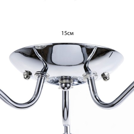 Laurah Laura 3x60W E27 Chrome 54x54x29 cm.-7