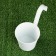 Kashpo hung "Bucket Linda" white, 12x10x13cm