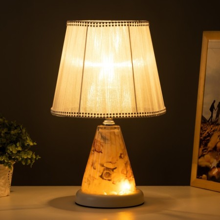 Battle lamp with the backlight "Damon" 1x40W E27 220V white 21x21x33 cm Risalux-1