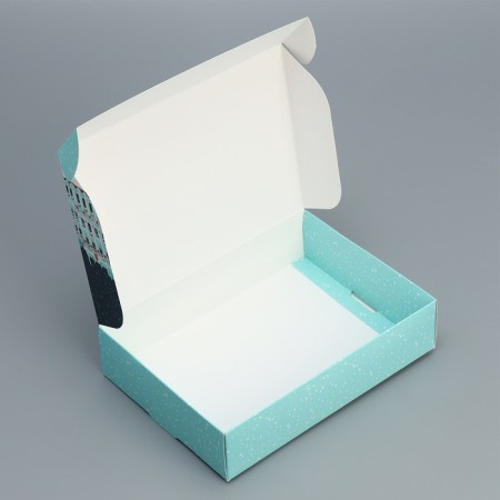 Folding box "City of New Year", 21 x 15 x 5 cm, new year-4