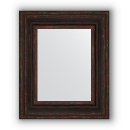 Mirror in the baguette frame - dark Provence 99 mm, 49 x 59 cm, evoForm