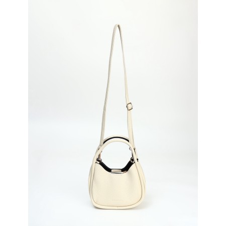 Bag Female Tout with zipper, white color