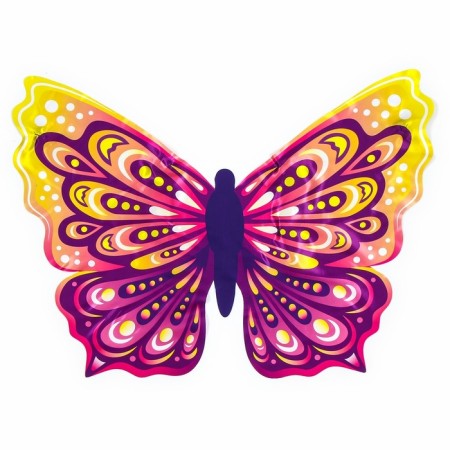 Carnival cape "Beautiful butterfly"-5