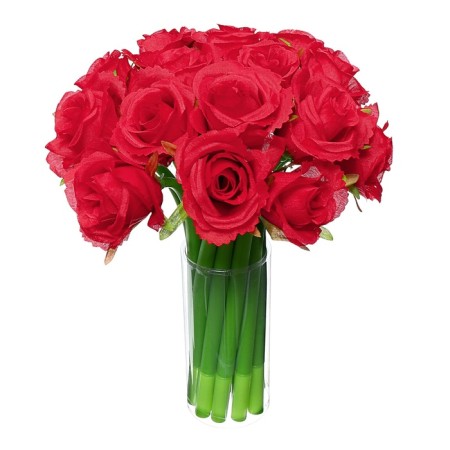 Handle flower, gel "rose", joke (barcode on the piece)-6