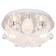 Economic light lamp 5535/4CR RC WTLED, E14 4x40W, color chromium